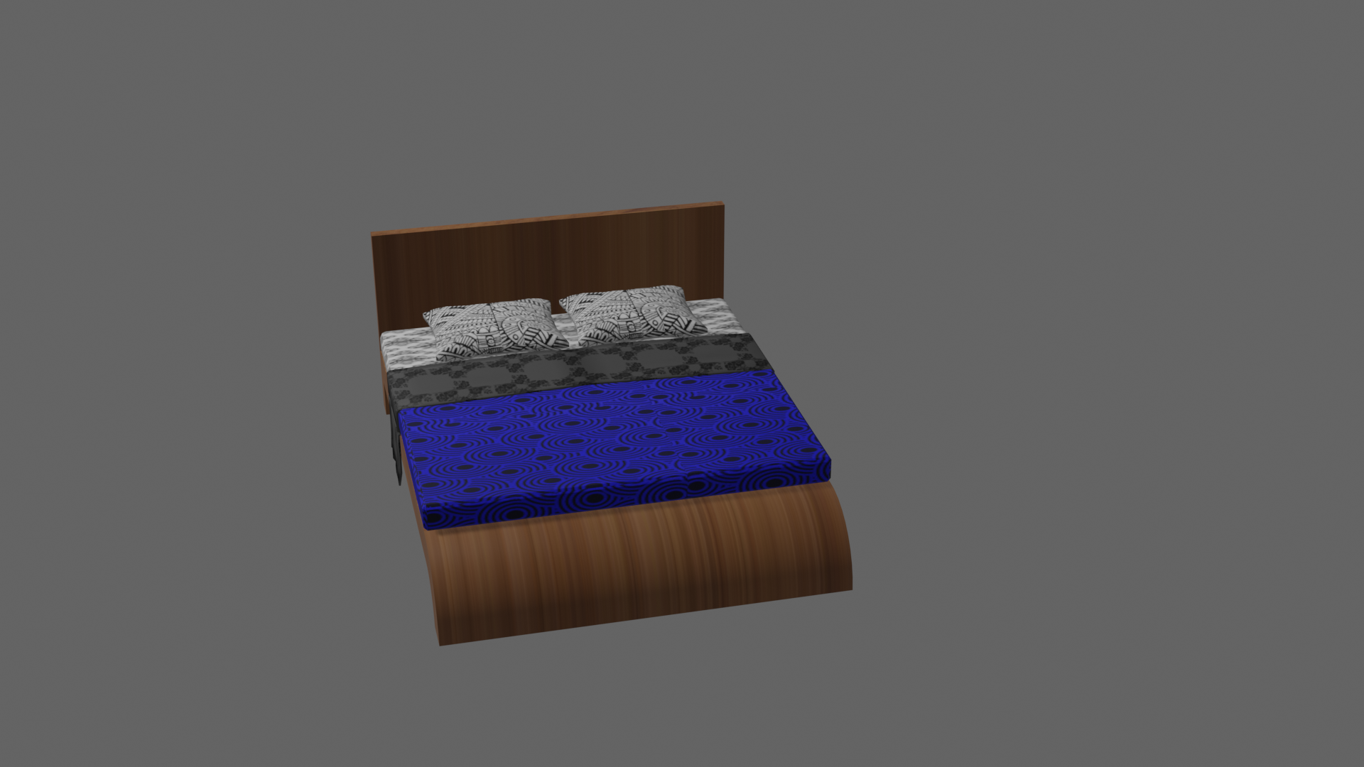 Modern bed preview image 1